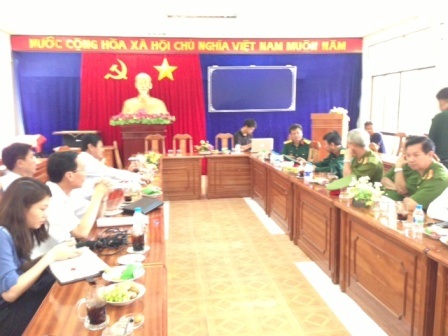 Huyện Cần Giờ triển khai họp khẩn cấp