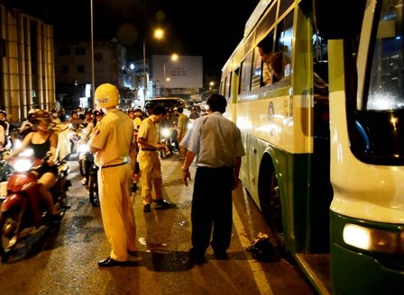 Hiện trường vụ tai nạn