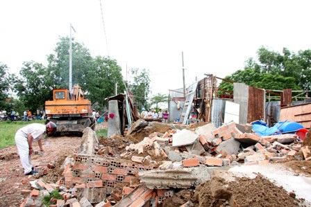 Tình trạng xây nhà không phép đang nóng lên tại huyện Bình Chánh