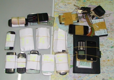 Tài sản và phương tiện mà các đối tượng sử dụng để gây án