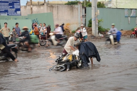 Giao thông kẹt cứng 