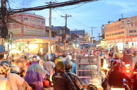 Giao thông kẹt cứng 