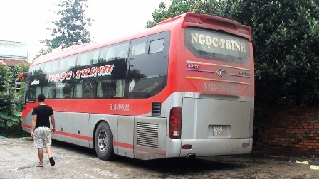 Chiếc xe khách chở thịt “bẩn”