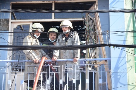 Nhờ phát hiện sớm nên đám cháy đã được khống chế an toàn