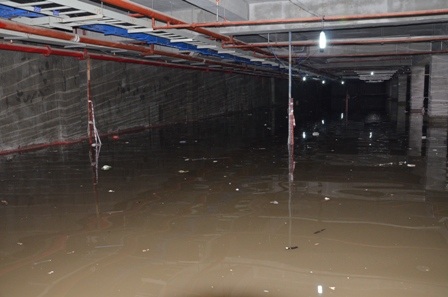 Hệ thống điện ngập trong nước