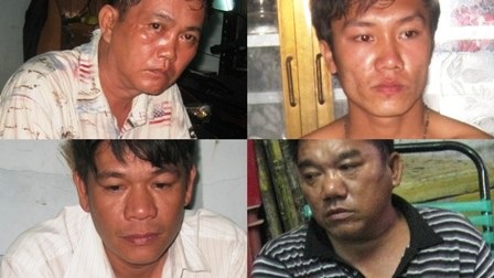 4 đối tượng vận chuyển thuốc lá lậu bị bắt giữ
