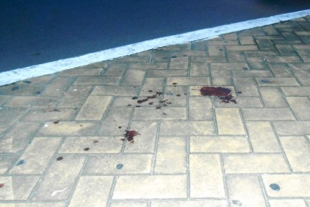 Hiện trường vụ chém người cướp tiền táo tợn ngay trung tâm TPHCM