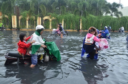 Theo nhiều phụ huynh thì họ đã quá quen với cảnh này