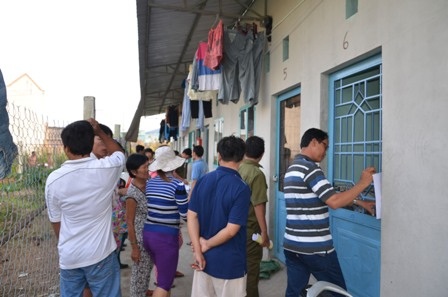 Công an niêm phong căn phòng trọ