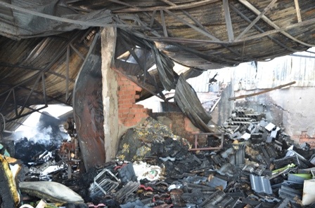 Hiện trường vụ cháy