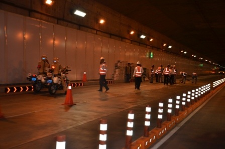 Đến 14h 30 hiện trường vụ tai nạn đã giải quyết xong