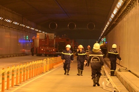 Sau 30 phút, đám cháy đã được dập tắt.