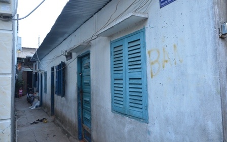 Ngôi nhà của bà Vân cũng chính là điểm giữ trẻ tự phát