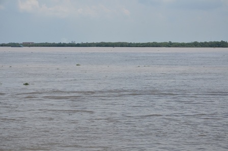 Vùng biển Cần Giờ nơi 6 học sinh mất tích