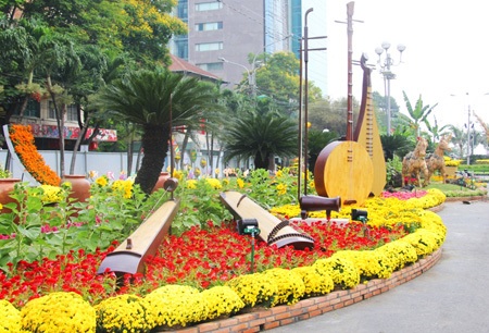 Khu vực đờn ca tài tử Nam bộ (Ảnh: Đình Thảo)