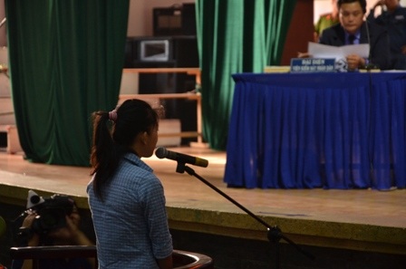 Bị cáo Nguyễn Lê Thiên Lý