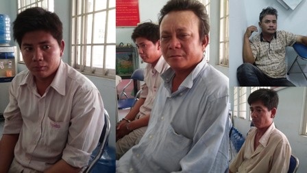 Bắt băng nhóm cưỡng đoạt tài sản tại bến xe miền Đông - 1 4 đối tượng trấn lột tài sản của hành khách tại khu vực cổng bến xe miền Đông