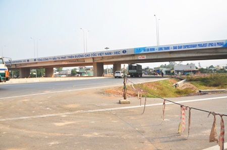 Điểm kết thúc của 20km đầu tiên là quốc lộ 51 tỉnh Đồng Nai.