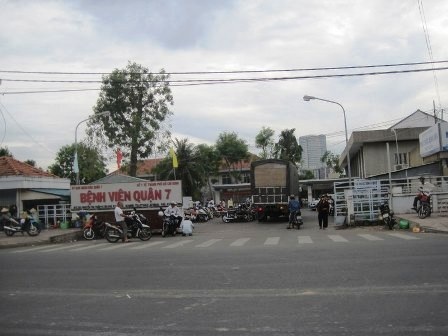 Bệnh viện quận 7 nơi xảy ra vụ bắt cóc