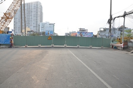 Cầu Kiệu đã chính thức được đóng cửa vào lúc 6h sáng nay