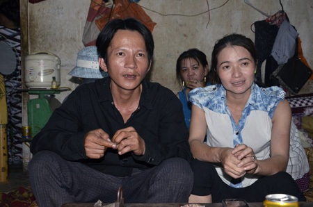 Xôn xao vụ 2 vợ chồng mua ve chai “trúng” hơn 5 triệu yên Nhật - 1 Hai vợ chồng anh Vương chị Hồng kể lại câu chuyện với PV