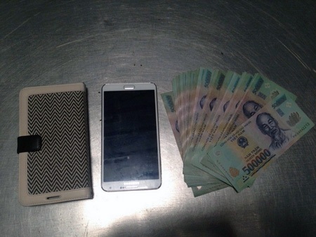 Tang vật mà công an thu giữ