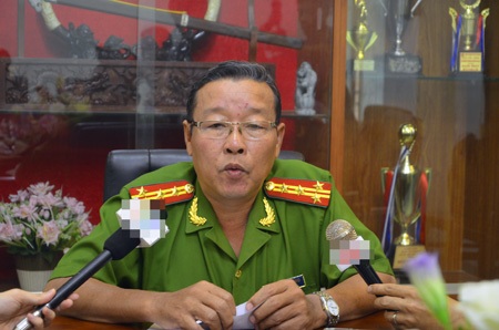 Tái diễn “kịch bản” bắt cóc trẻ sơ sinh để… giữ chồng - 3 Đại tá Lê Phước Trường, trưởng Công an quận 5, TPHCM thông tin chính thức với báo chí