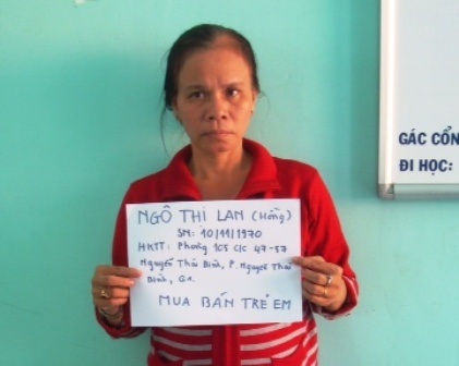 Ngô Thị Lan, kẻ cầm đầu đường dây mua bán trẻ em để kiếm lời