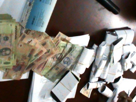 Tang vật công an thu giữ