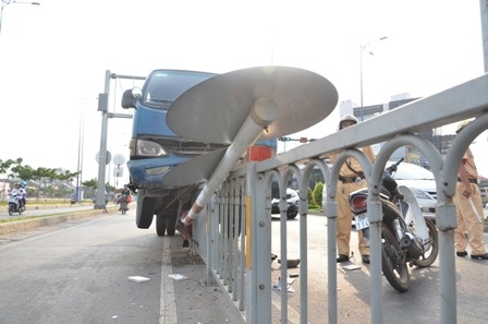 Hiện trường vụ tai nạn