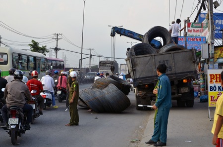Hiện trường vụ tai nạn
