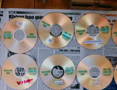 Võ Xuân Dần và Nguyễn Hoàng Thịnh tại cơ quan công an