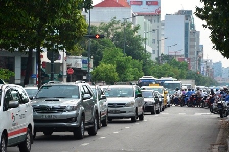 Đoạn đường Nam Kỳ Khởi Nghĩa bị kẹt xe kéo dài
