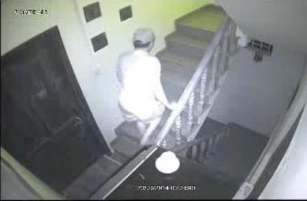 Trộm đột nhập nhà tiến sĩ tâm lý bị camera ghi hình - 5 Tên trộm leo lên lầu 2