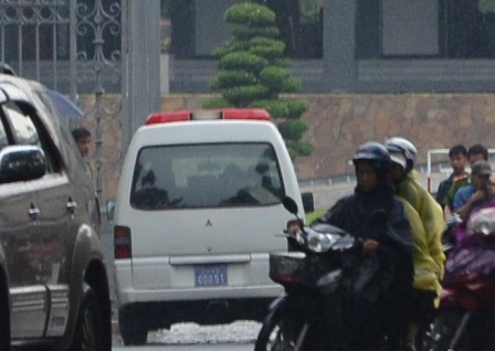 Các đơn vị nghiệp vụ công an TPHCM có mặt để khám nghiệm hiện trường