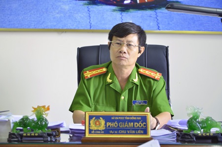 Vụ cháy nổ tàu chở dầu: 2 người tử nạn là ai? - 1 Đại tá Chu Văn Liên, Phó Giám đốc Sở Cảnh sát PCCC Đồng Nai, thông tin chính thức vụ cháy