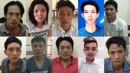 Xóa sổ đường dây ma túy cực lớn ở Sài Gòn, bắt giữ 16 đối tượng - 1 Các đối tượng trong đường dây mua bán ma túy khủng bị bắt giữ
