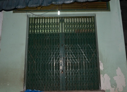 Căn nhà chị Châu nơi xảy ra vụ việc