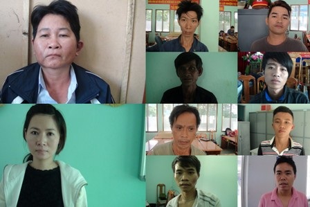 Xóa sổ băng nhóm thực hiện hơn 200 vụ móc túi khách nước ngoài tại Sài Gòn - 1 Các đối tượng trong băng nhóm của Mai khủng