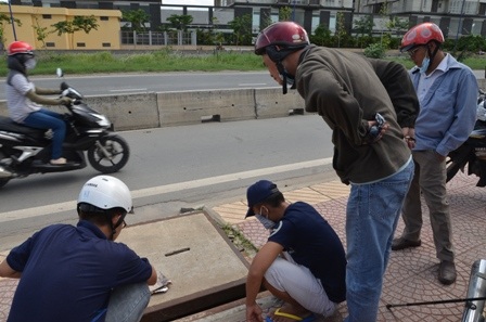 Cách câu cá của anh Hải khiến nhiều người tò mò