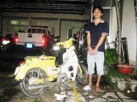 Nghi can Hồ Nguyên Vũ cùng phương tiện gây án