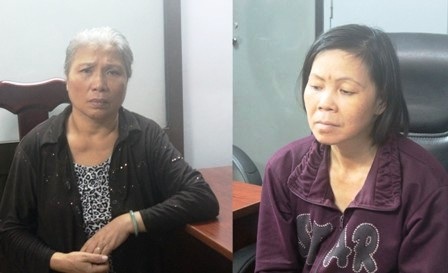 Trùm thuốc lá lậu tại chợ Học Lạc bị bắt giữ - 1 Hai bà trùm tại cơ quan công an
