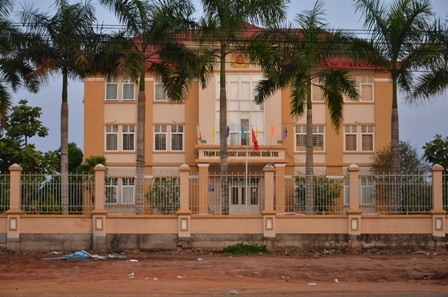 Trạm CSGT Suối Tre nơi xảy ra vụ nổ súng