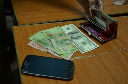 Tang vật mà công an thu giữ