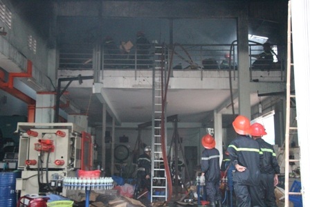 Hiện trường vụ cháy