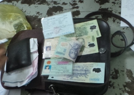 Tang vật mà công an thu giữ