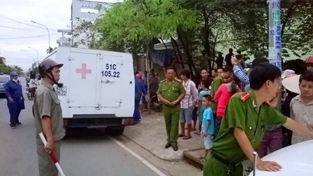 Các đơn vị chức năng có mặt để làm rõ vụ việc