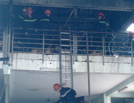 Hiện trường vụ cháy