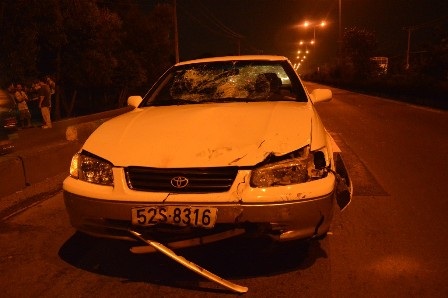 Hiện trường vụ tai nạn