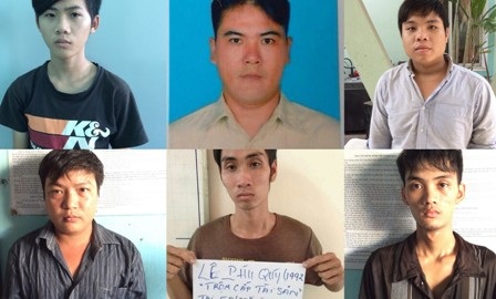 Băng trộm phê hàng đá trước lúc "hành sự" - 1 Các đối tượng trong băng trộm